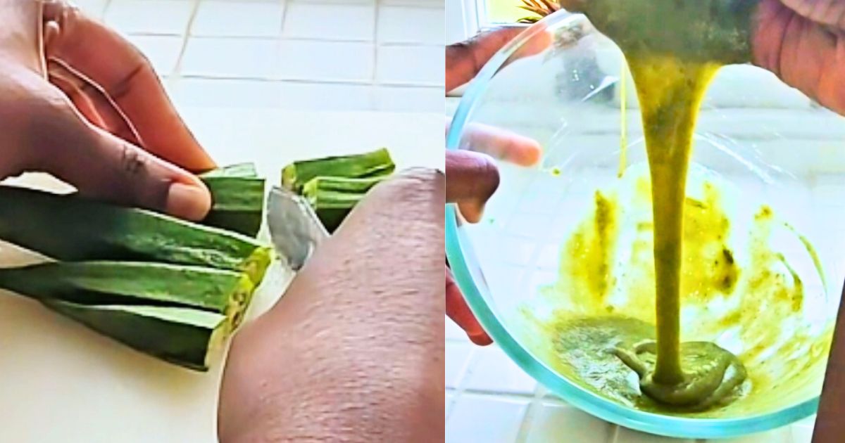 okra gel for
homemade hair mask for hair growth